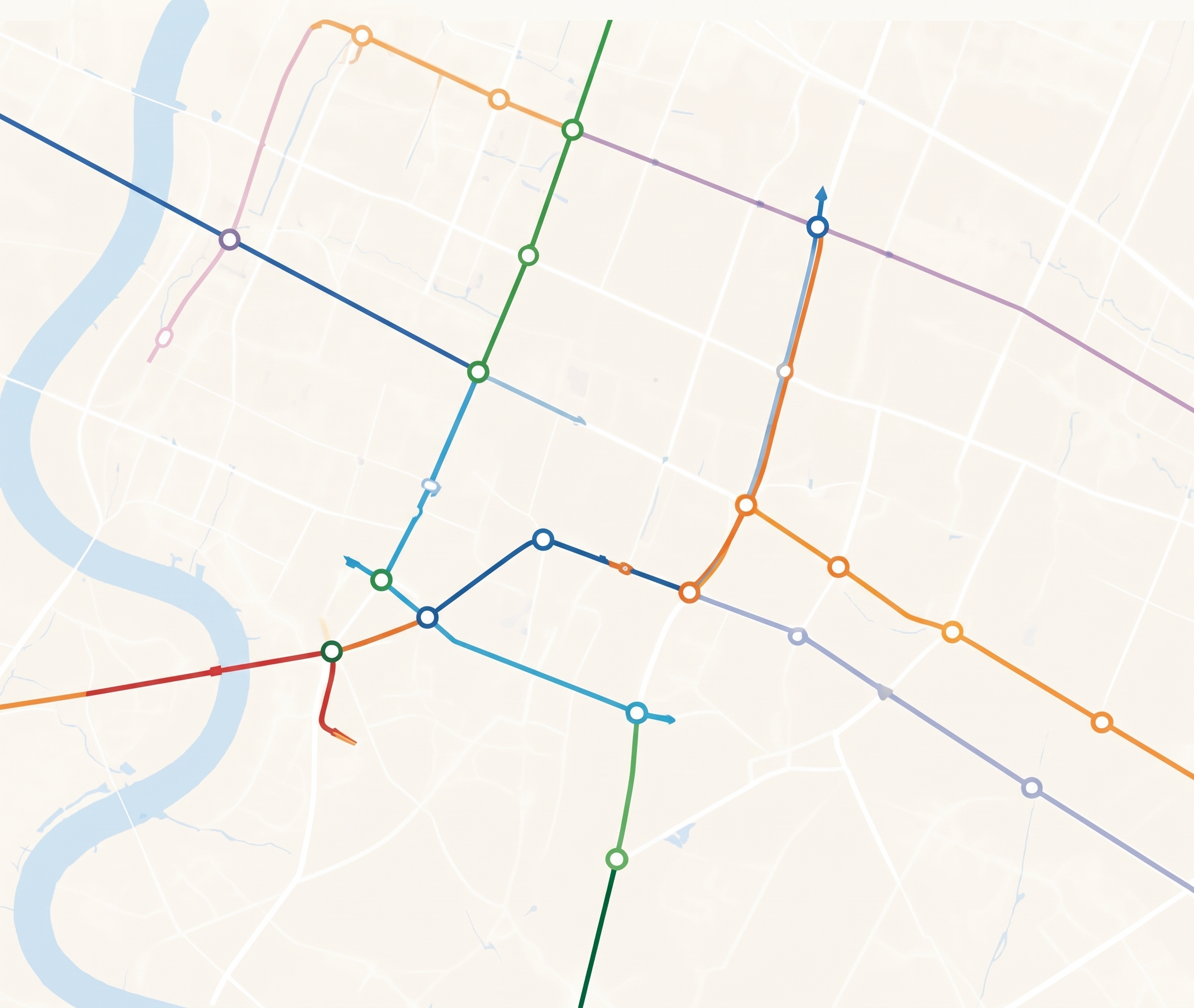 Bangkok Service Map